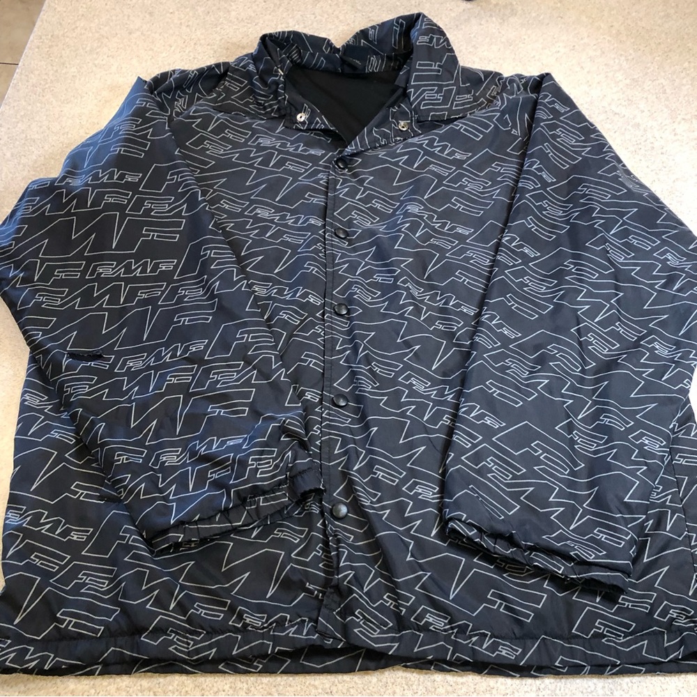 XL FMF snap fron windbreaker as-is